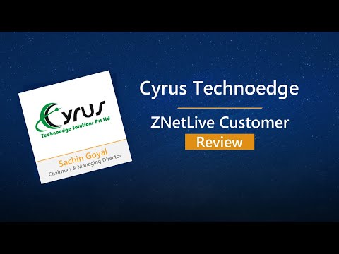 Sachin talks about why customer support is the most important factor while choosing a web host, and how ZNetLive scores high in this parameter. Now ZNetLive is one of the most dominating and growing web hosting companies and Domain Registrars in India. If you want easy and affordable web hosting and domain plans visit: https://www.znetlive.com/