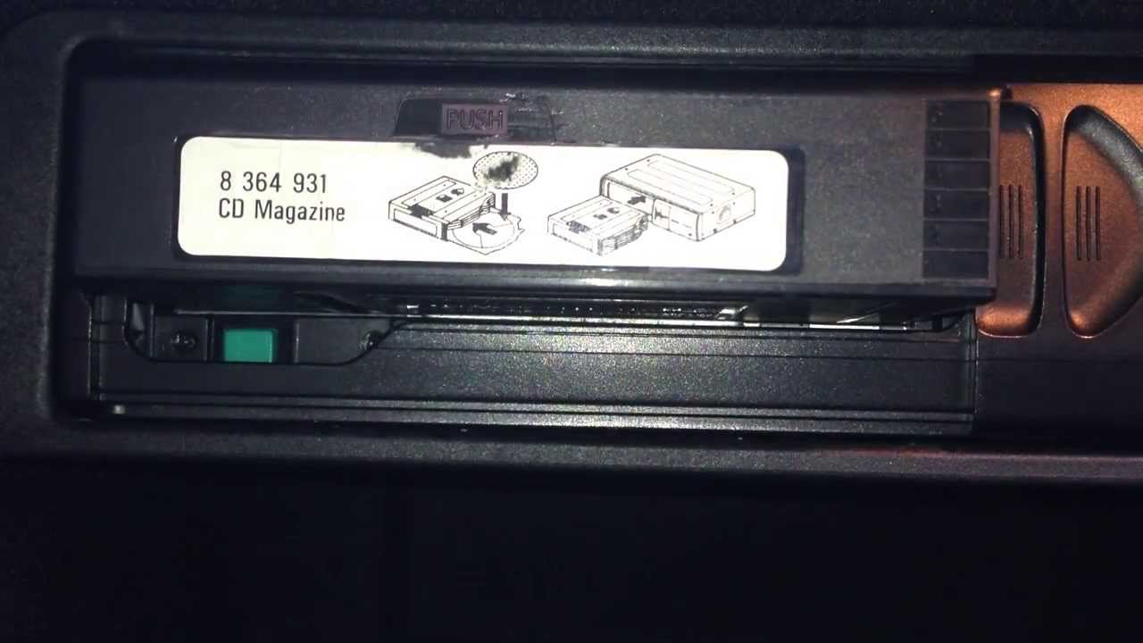 Mercedes 6 cd changer magazine stuck #3