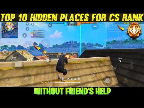 BEST HIDDEN PLACES IN CLASH SQUAD IN FREE FIRE | CS RANK PUSH TIPS AND TRICKS | Player 07