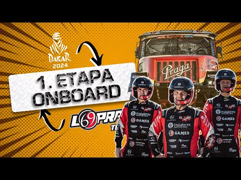 ONBOARD 1. ETAPA - DAKAR Instaforex Loprais Praga Team