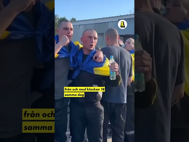 277 ukrainska krigsfångar återvänder hem