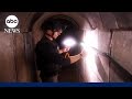Inside Hamas tunnel where hostages were kept