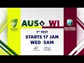 World Champs Australia Take on Defiant Young Windies | AUSvWI 1st Test  - 00:10 min - News - Video