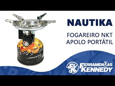 Fogareiro NKT Apolo Portátil Nautika - Vídeo explicativo