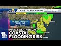 Impact Weather: Heavy rains and wind for Friday with Coastal Flooding risk