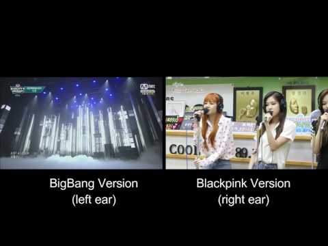 BigBang - Loser (Blackpink Cover Comparison)