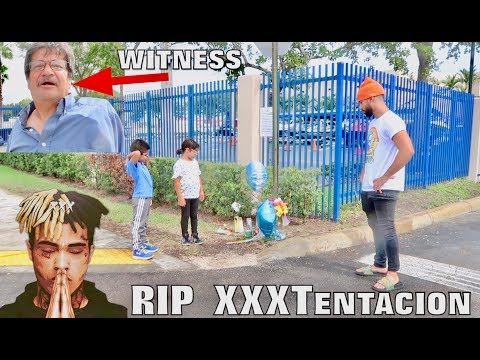 VISITING WHERE XXXTENTACION PASSED AWAY... *witness*