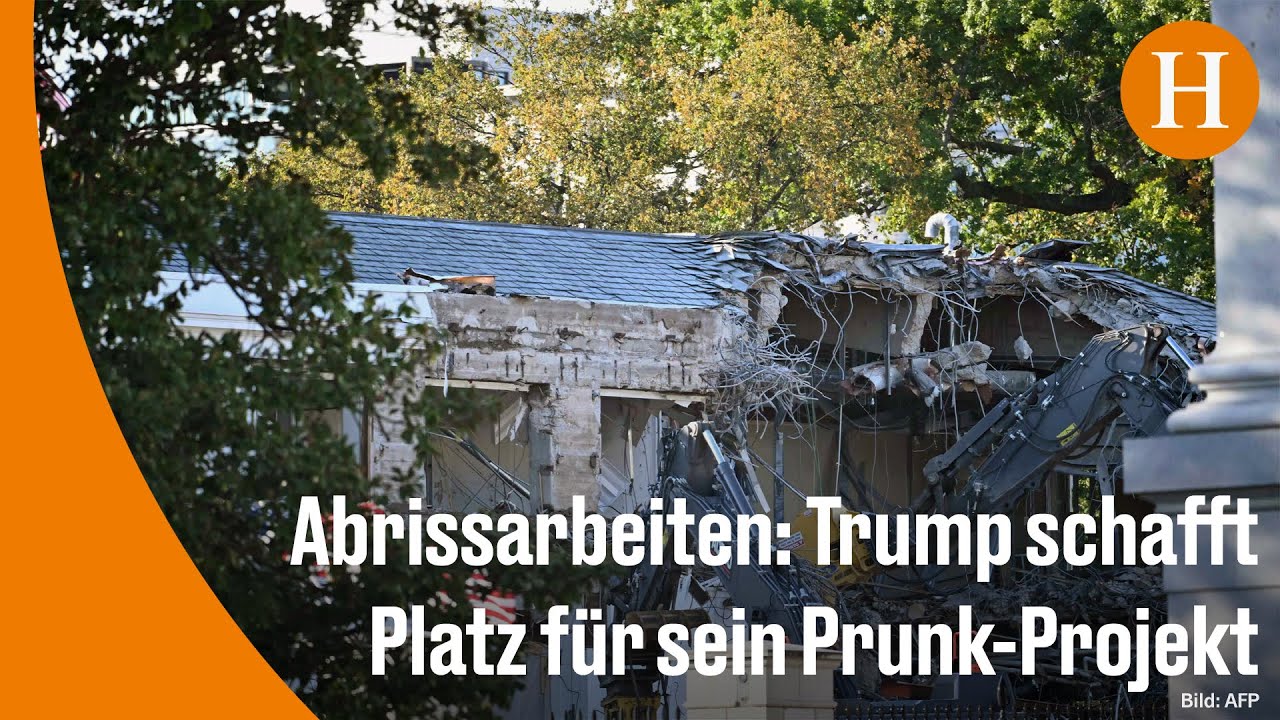 Ein Ballsaal für das Weiße Haus: Trump lässt anbauen