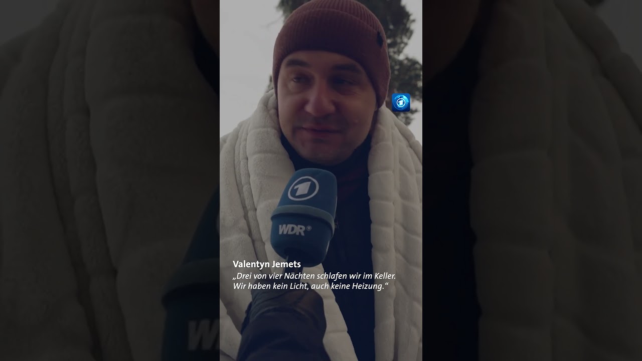 Die Ukraine erlebt den härtesten Winter seit Beginn des russischen Angriffskriegs tagesschau