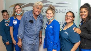 Jay Leno ALL SMILES in First Appearance Since Burn Accident