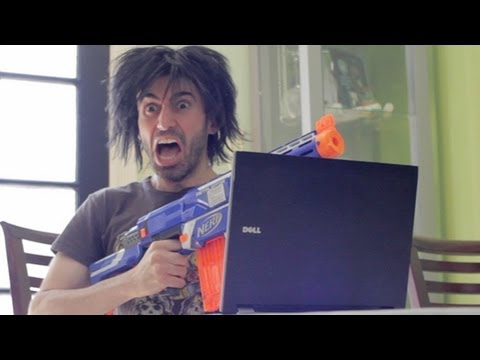 nerf gun porn