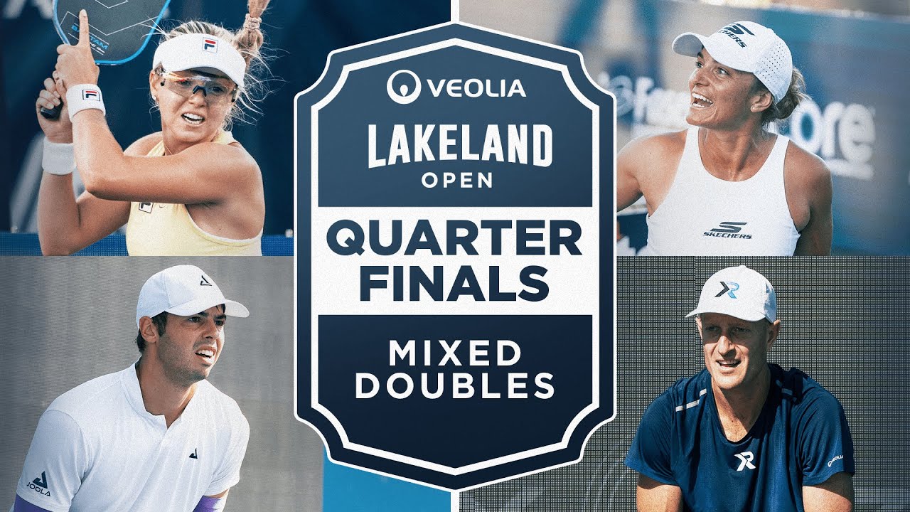 Waters/Johns v Parenteau/Newman at the Veolia Lakeland Open