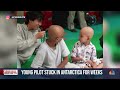 Pilot raising money for cancer research stuck in Antarctica  - 01:38 min - News - Video