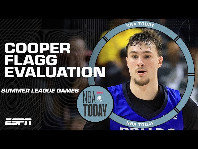 Evaluating Cooper Flagg's 2 Summer League games 🧐 | NBA Today