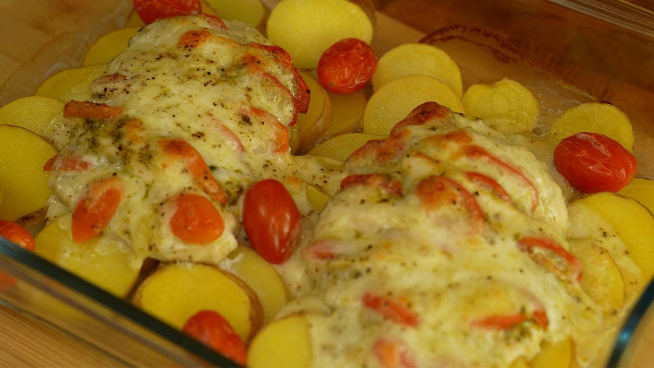 Juicy Baked Chicken on Potatoes – Simplicity is Power!