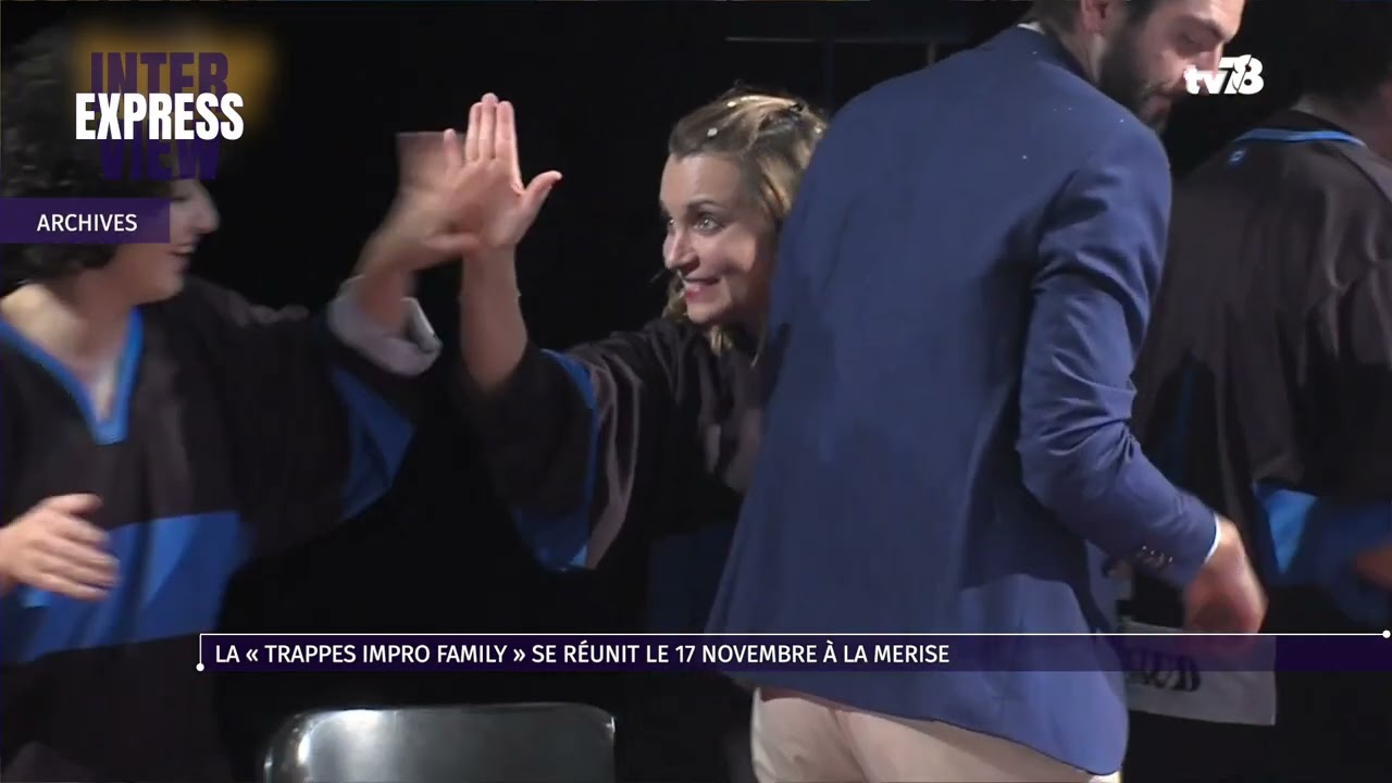 La « Trappes Impro Family » se réunit le 17 novembre à la Merise