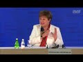 LIVE: IMF’s Kristalina Georgieva holds press briefing after meeting with World Bank  - 13:49 min - News - Video