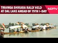 Independence Day | Tiranga Shikara Rally Held At Srinagar’s Dal Lake Ahead of 79th Independence Day