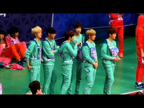 130128 아이돌 스타 육상&양궁 선수권 대회 EXO 2