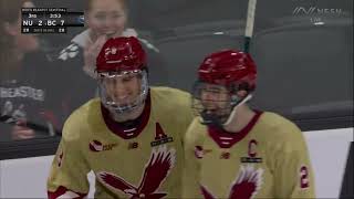 Boston College vs. Northeastern - 2025 Beanpot Semifinal Goal Highlights