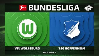 VfL Wolfsburg vs. TSG Hoffenheim | Matchday 9 — Bundesliga 2025/26