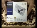 Unboxing Sony CyberShot DSC-W360