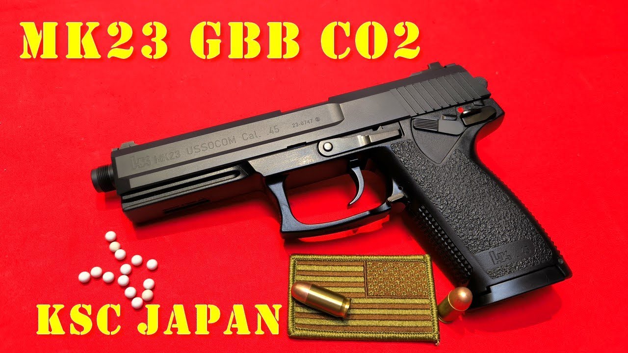 Airsoft - KSC Japan - Mk23 CO2 GBB [French]