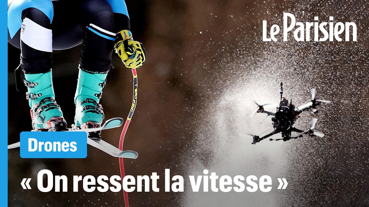 « On ressent la vitesse » : ils sont aux commandes des drones des JO