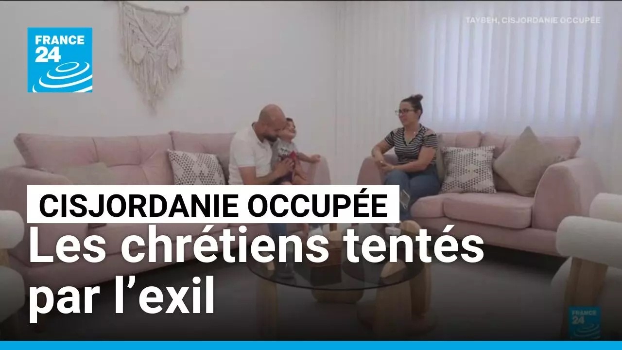 Cisjordanie occupée : les chrétiens palestiniens envisagent de plus en plus l’exil • FRANCE 24