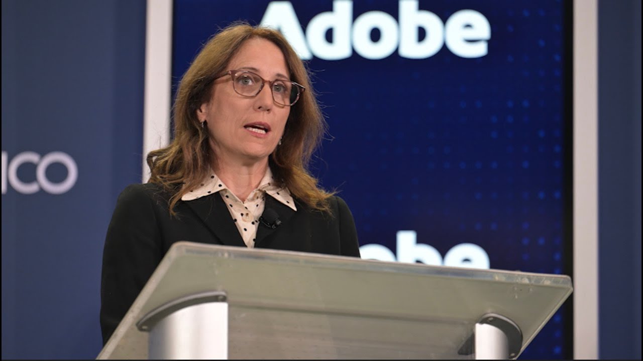 Executive Remarks from Adobe's Louise Pentland | POLITICO AI & Tech Summit