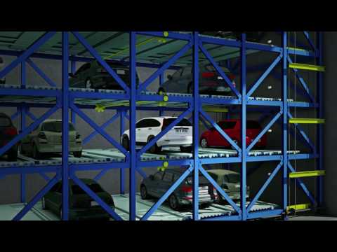 Horizontal Automated Car Parking System in India 