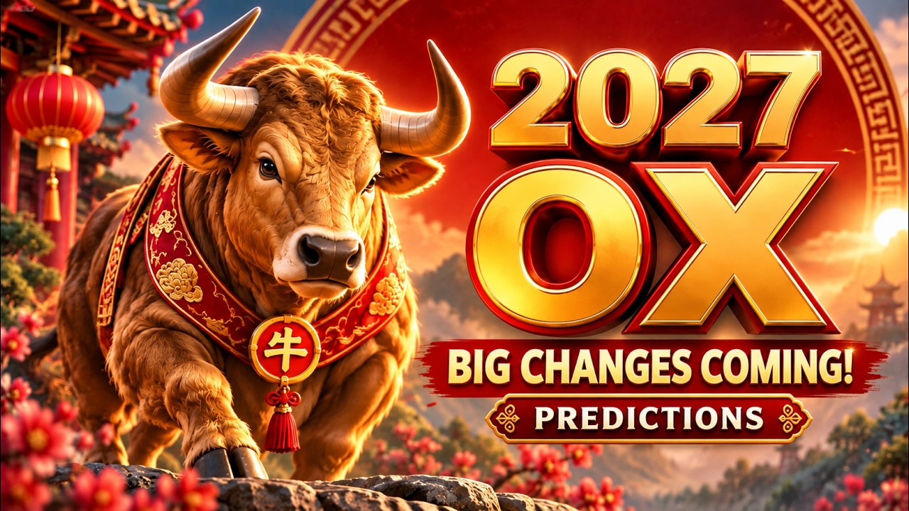 Complete OX Chinese Horoscope 2027: BIG Changes in Wealth, Love & Career?