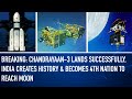 History Made: India Joins Elite Moon Club with Chandrayaan-3 Landing!