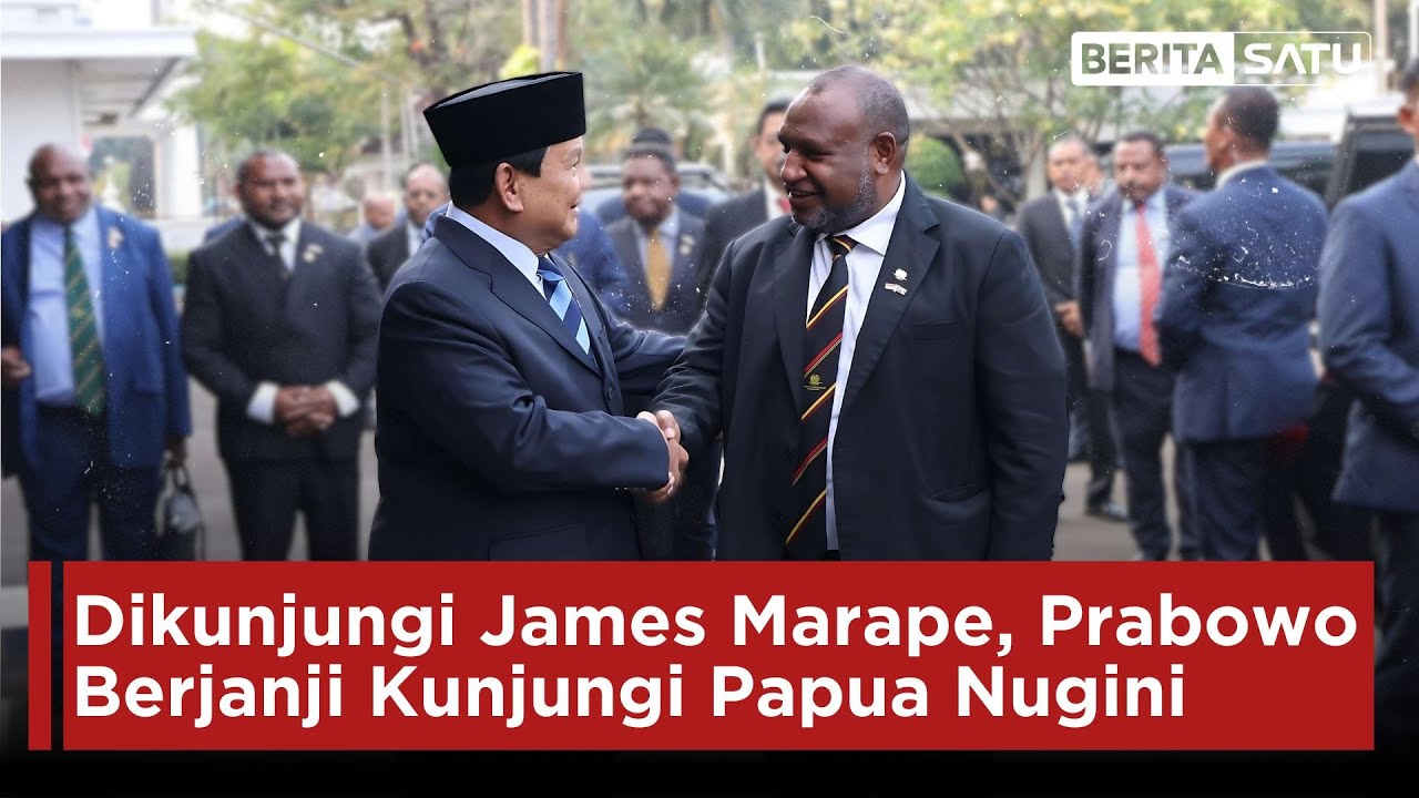 Dikunjungi James Marape, Prabowo Berjanji Kunjungi Papua Nugini | Beritasatu