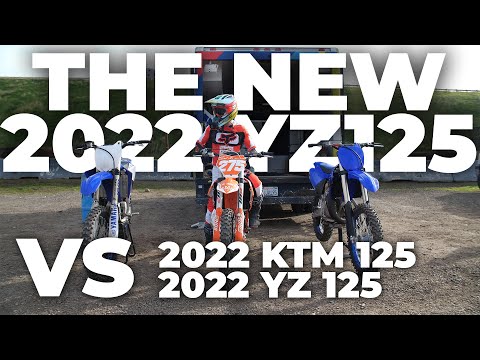 Is The New YZ The Best 2-Stroke?? - 2022 YZ125 vs 2022 KTM125 vs 2020 YZ125