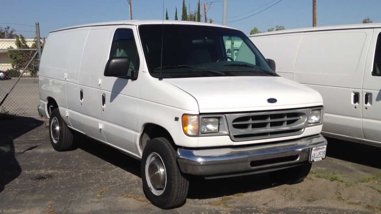 2001 Ford e250 cargo van for sale #7