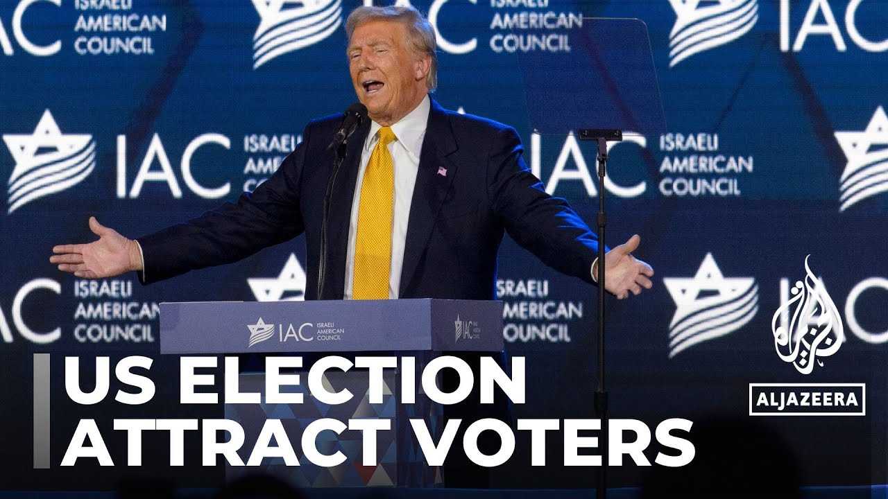 US election campaigning: Both candidates try to attract voters