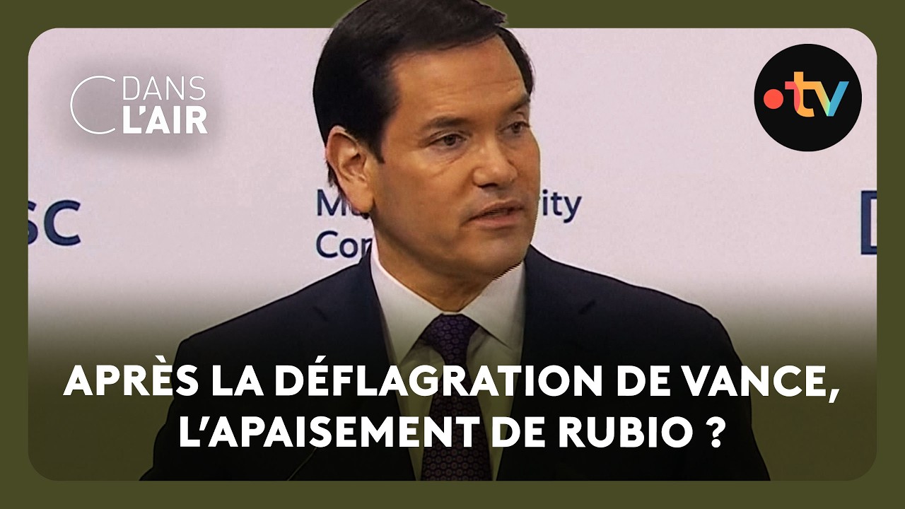 Munich : la main tendue de Marco Rubio