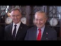 LIVE: Schumer, McConnell meet with Polish president at US Capitol  - 09:35 min - News - Video