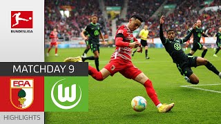 FC Augsburg — VfL Wolfsburg 1-1 | Highlights | Matchday 9 – Bundesliga 2022/23