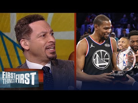 Chris Broussard says KD's All-Star MVP doesn't enhance his legacy | NBA | FIRST THINGS FIRST
