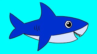 איך מציירים כריש 