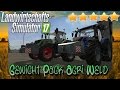 Pack 2 Front weight AGRI-WELD with Fuel v1.0.1 Fix