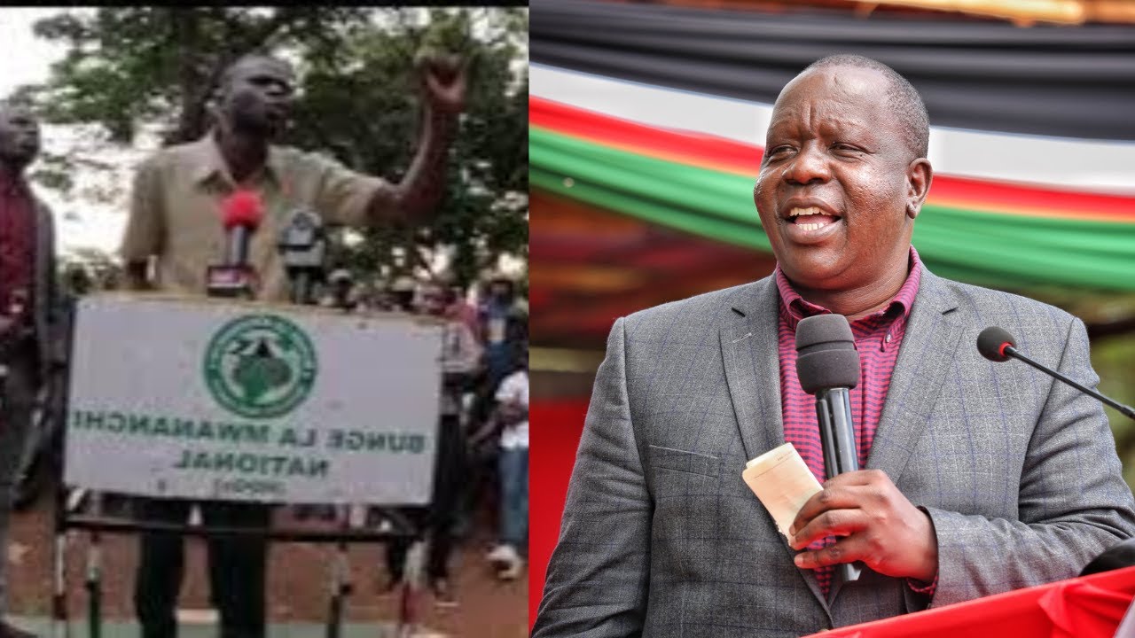LISTEN TO THIS MAN PASSIONATELY DEFENDS MATIANG'I AT BUNGE LA MWANANCHI