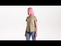 allmade al2015 women's relaxed tri-blend scoop neck teevideo thumbnail