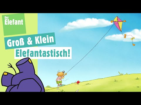 Lenny und Twiek lassen Drachen steigen & Ratefilm Klappfiguren | Der Elefant | WDR