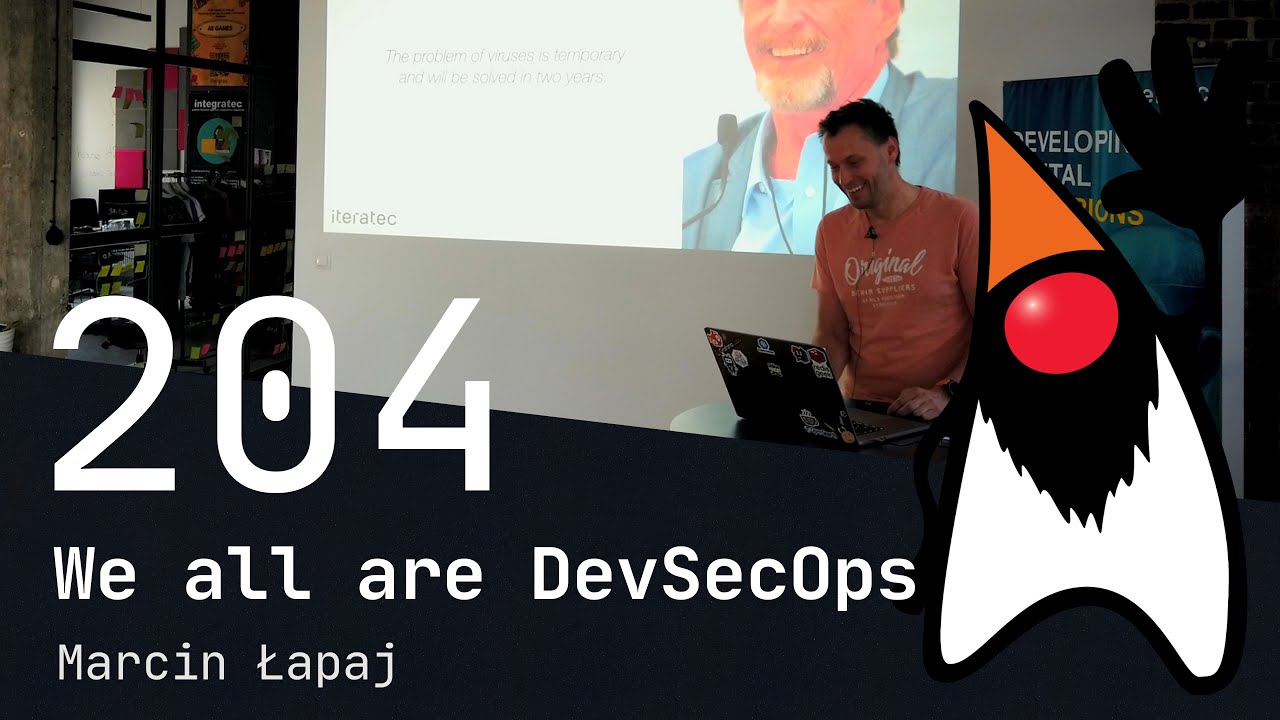 204. Wrocław JUG - We all are DevSecOps - Marcin Łapaj