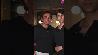 Bobby Deol with son Aryaman Seol spotted in Bandra