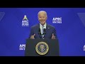 LIVE: President Biden delivers remarks at the APEC summit  - 00:00 min - News - Video