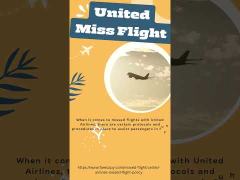 United Miss Flight